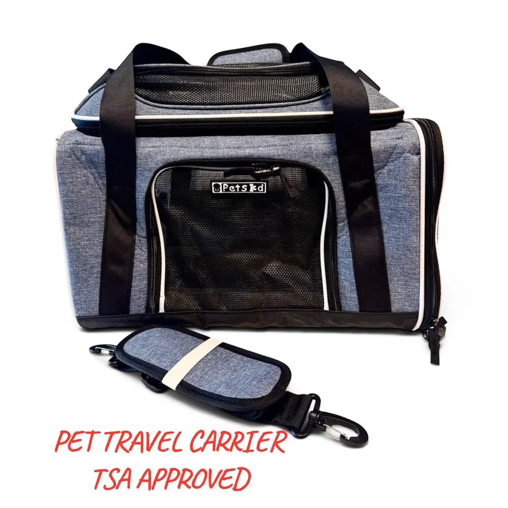 Travel Pet Carrier TSA Approved Dog carrier cat Carrier airline approved